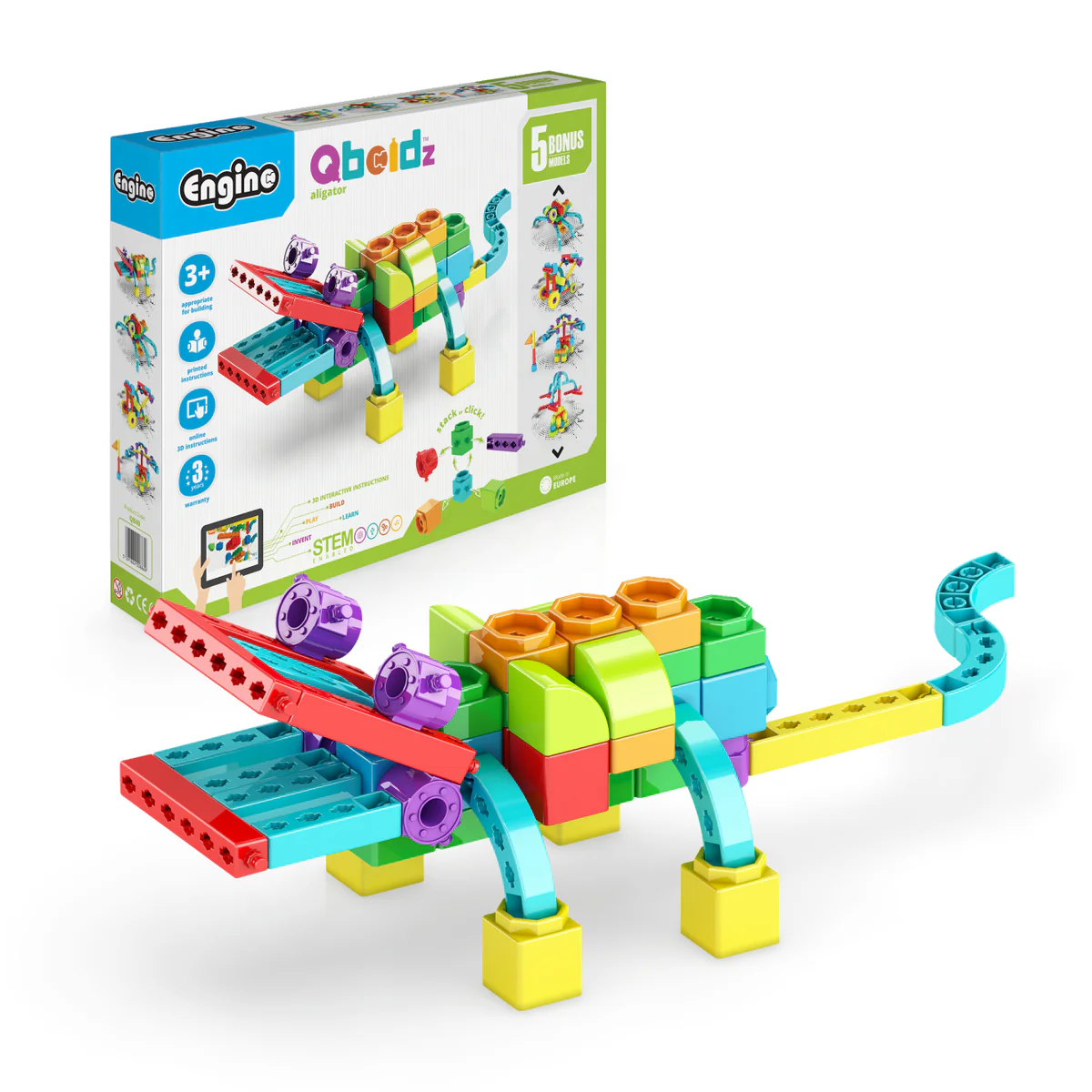 EN B40 - BOIDZ ALLIGATOR WITH 5 BONUS MODELS